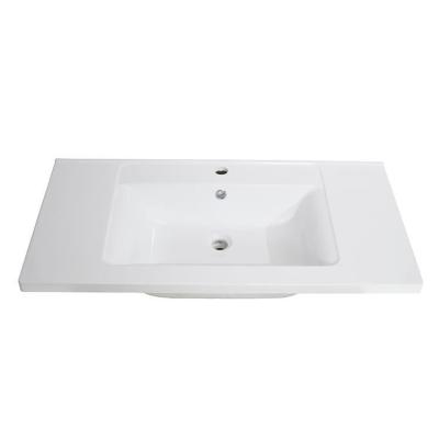 China Cheap Countertop Bathroom Resin Basin Sink Stone Wash Basin for sale