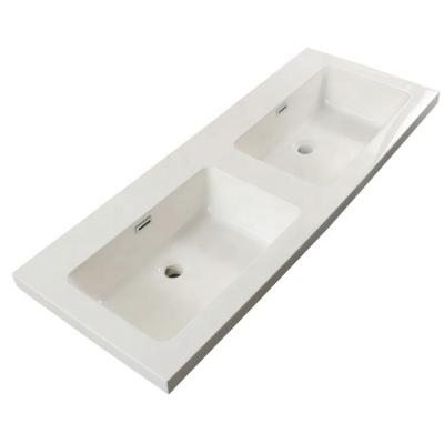 China Easy Clean Wholesale big size cabinet corner hand wash basin for bathroom for sale