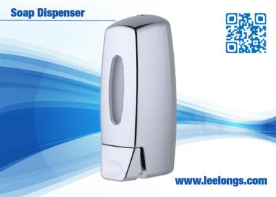 China OEM Chrome Hand Touch Liquid Soap Wall Dispenser ABS plastic for sale