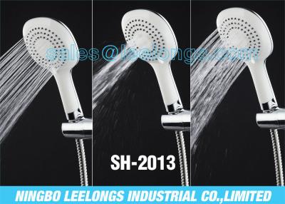 China Chrome Plating Oxygenics Handheld Shower Head With 3 Function High Efficiency for sale