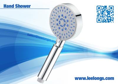 China ABS Plastic Rain Straight adjustable Handheld Shower Head With Chrome for sale