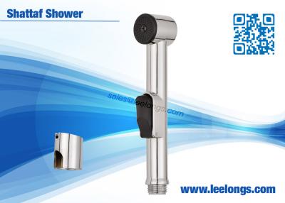 China Long Warm Water Hand Shattaf Bidet Sprayer Single Function With Hose ,  Holder , Diverter for sale