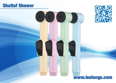 China Colorful ABS Plastic Shattaf Bidet Sprayer Water Saver For Hotel for sale