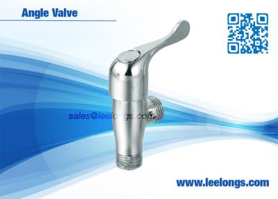 China Quick Opening Zinc Angle Valve Size1 / 2  , Angle Stop Valves for sale