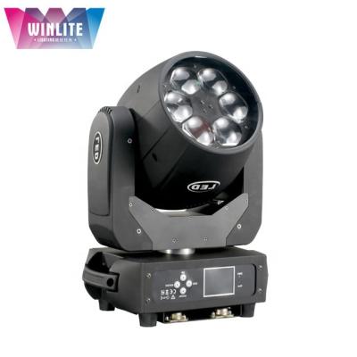 China Winlite Residential Bee Eye 6x40w RGBW Led Zoom Wash Moving Head Light for sale