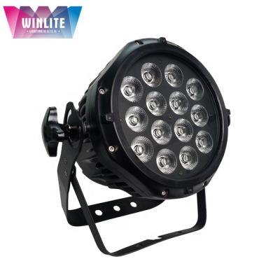 China Sports Stadiums Winlite IP65 14x10w Slim Outdoor RGBW Led Par Light for sale