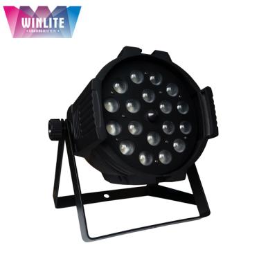 China Sports Stadiums Winlite 18x6in1 RGBWA+UV Zoom Wash Led Par Light for sale