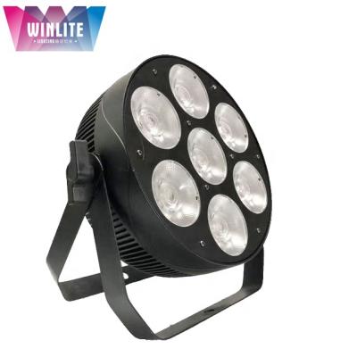 China Winlite 7x30w 3in1 RGB individual led control led flat aluminum par light for sale