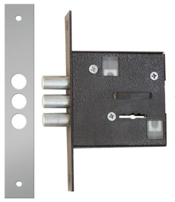 China Finish SN GP CP Mortise Key Lock 35mm - 55mm Door Mortise Door Lock Replacement for sale