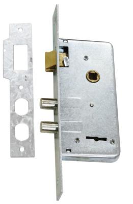 China Deadlatch Mortise Key Lock CP Finish for Smooth and Easy Door Latching for sale