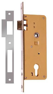 China Security Commercial Door Mortise Lock Deadlatch CP Finish Smart Mortise Cylinder for sale