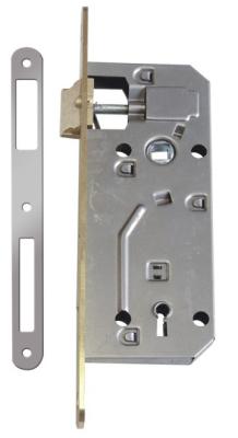 China 35-55mm Door Thickness Mortise Key Lock with GP Finish Deadlatch Type for sale