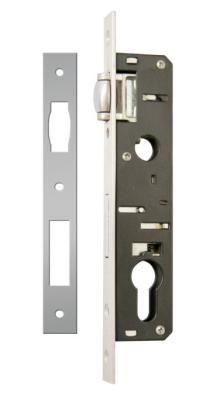 China Backset 20mm Aluminium Front Door Locks Easy Installation Aluminum Sliding Door Lock Set for sale