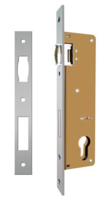 China European Aluminium Bathroom Door Lock 20mm 25mm Backset Door Lock For Aluminium Door for sale