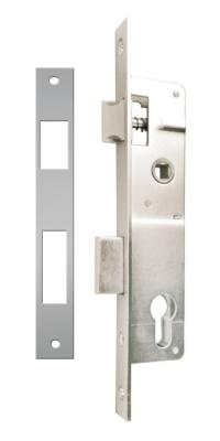 China Durability Anti Theft Aluminium Door Deadlock Backset 35mm Aluminum Door Latch Lock for sale