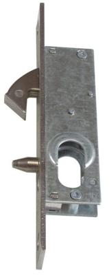 China Aluminium Türschloss 16,3 mm Backset Aluminium Deadlatch Schloss für Stahl und Holz Diebstahlschutz Türen zu verkaufen