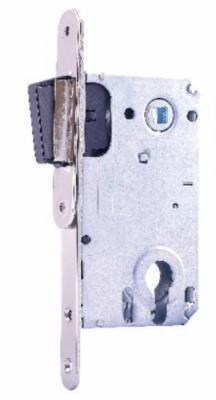 China Easy Installation Mortise Door Lock with Single Cylinder in CP Finish for sale