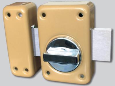 China Rim Door Lock Single Cylinder Rim Cylinder Lock with Backset 50 / 60 / 70mm Made by Professional for sale