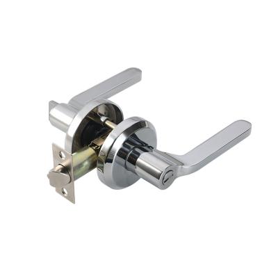 China Changeable Square Corner Tubular Lever Lock with Schlage Keyway CP MB ORB PB AB SS Finish 1