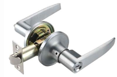 China Full Lip D Shape Tubular Door Lock 44x57mm Square Strike ANSI Grade 3 Schlage Keyway for sale