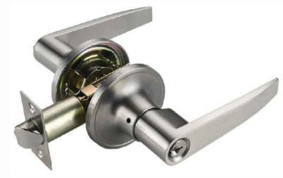 China Keyed Different Tubular Lever Lock in ORB Finish for PS Passage Function for sale