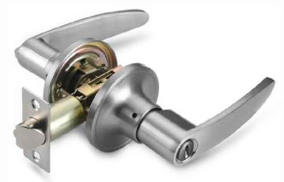 China C4 Keyway Tubular Lever Lock With Keyed Different Changeable Square Corner for sale