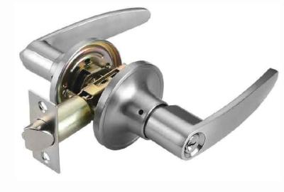 China 35mm to 45mm Door Thickness Tubular Lever Lock with Yale Keyway for sale