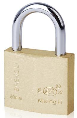 Cina Serratura ad alta sicurezza di ottone (argento) Verniciata Serratura di tipo rombo Pin Tumbler Lock per una maggiore sicurezza in vendita