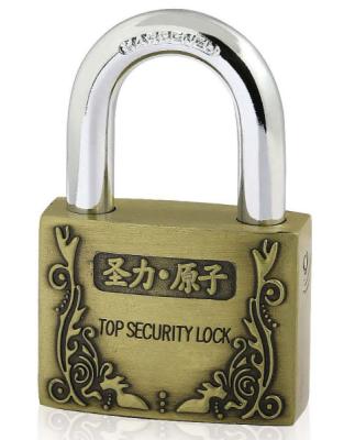 Cina Serratura a forma di arco di lega di zinco Atomic Customized Accepted High Security Padlock in vendita