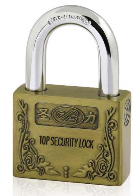 China Zinklegering Vierkante Vane Padlock Padlock Type High Security Padlock Te koop