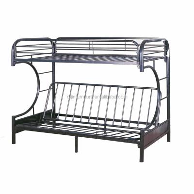 China Foldable Home Use Specific Bed Twin Over Full C Futon Bunk Bed for sale