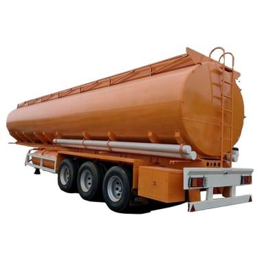 China 3 axle safety 40000 45000 50000 liters gasoline tanker semi trailer fuel tank prices for sale for sale