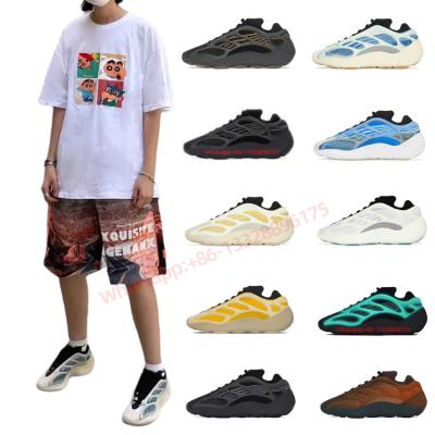 China Cushioning Original Yeezy Running Shoes Men Ladies Sneakers Wholesale Woman Casual Shoes Women's Sports Shoes 700 V3 USA 4-13 for sale