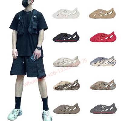 China Wholesale Breathable USA Size 4-12 Women Sandals Mens Sandals Men Slides Sandals Original Yeezy Foam Runner With Box for sale