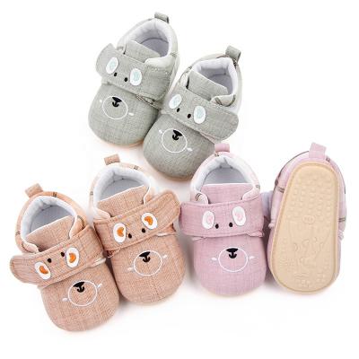 China 2022 New Anti-odor Soft Rubber Sole Cotton Comfortable Baby Sports Shoes Low Price for sale