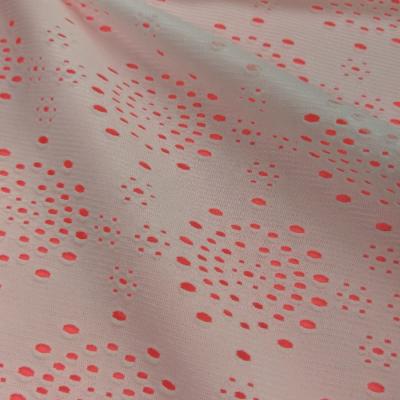 China Stretch Beach Cover-Up Knit Elastic Fabric Jacquard Mesh Crochet Fabric #DMTL-141 for sale