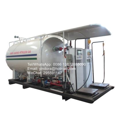 China Building material shops lower price 10ton 20cubic liquid gas 20m3 meters storage refilling lpg cylinder filling station for sale