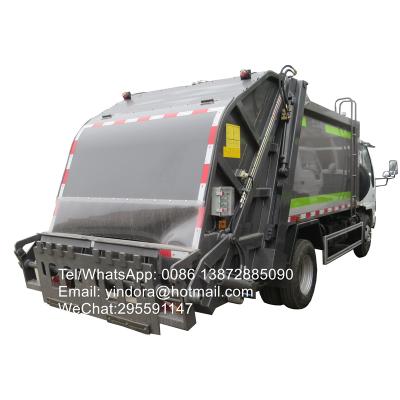 China 4 ton compactor garbage truck price new mini 3 ton hotels new waste bin 4cbm waste collection bin china for sale