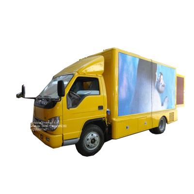 China Outdoor street advertising advertising tv show car china mobile led screen truck for sale for sale