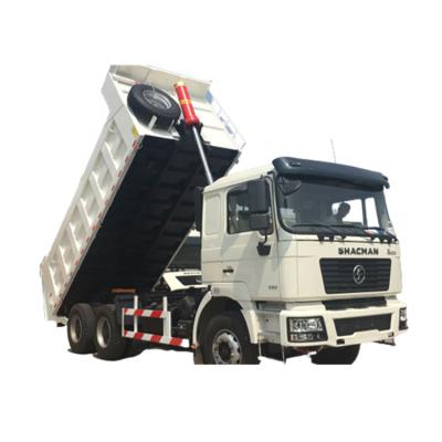 China shacaman 6x4 380hp dump truck 50 ton 60 ton heavy dump truck > 8L for sale