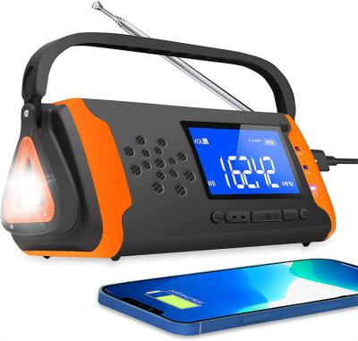 China PORTABLE Hot Selling Torch Dynamo Waterproof Powered Led Multifunction Solar Radio for sale