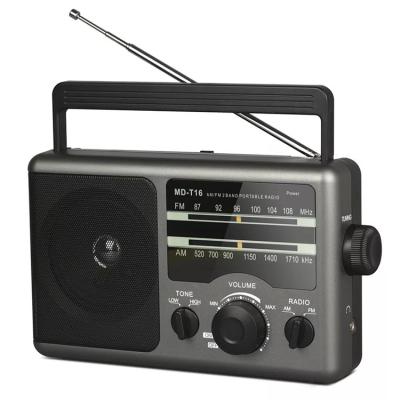 China Retro Cheap Home PORTABLE AM Fm Hand Strap Portable Digital Radio for sale