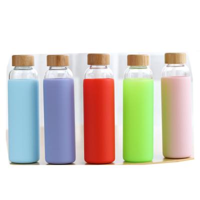 China 1500ml Beverage Clear Glass Bottle For Milk /Beverage/juice/coffee With Handle for sale