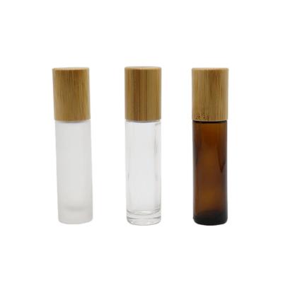 China Wholesale Custom Rollball Personal Care Perfume Essential Oil 10ml Empty Bottle Rose Quartz Crysta Gemstone Roller for sale