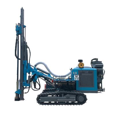 China Construction worksÂ   pneumatic dth drilling rig integrated dth drilling rig crawler mounted mining drilling rig for sale