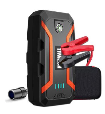 China Auto Car Jump Starter 800A Peak Jump Starter 10800mAh Car Jump Booster Pack Portable Power Bank 12V Jump Box Battery USB Charge for sale