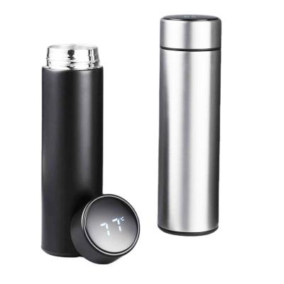 China PORTABLE LED Display Digital Temperature 500ml Stainless Steel Vacuum Flask for sale