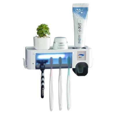 China Multifunctional ABS Cleaning and Disinfection Toothbrush Sterilizer Holder for sale