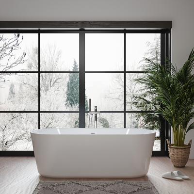 China High Quality Solid Surface Cheap Freestanding Soaking Freestanding Bathtub for sale