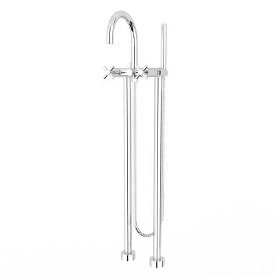 China With Slide Bar Luxury Shower Faucet Set Shower Mixer Taps Bath And Shower Faucet for sale